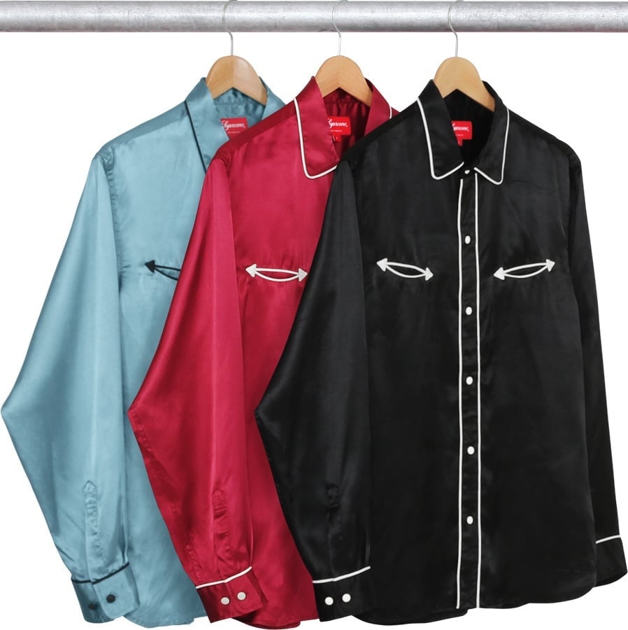 Satin Western Shirt